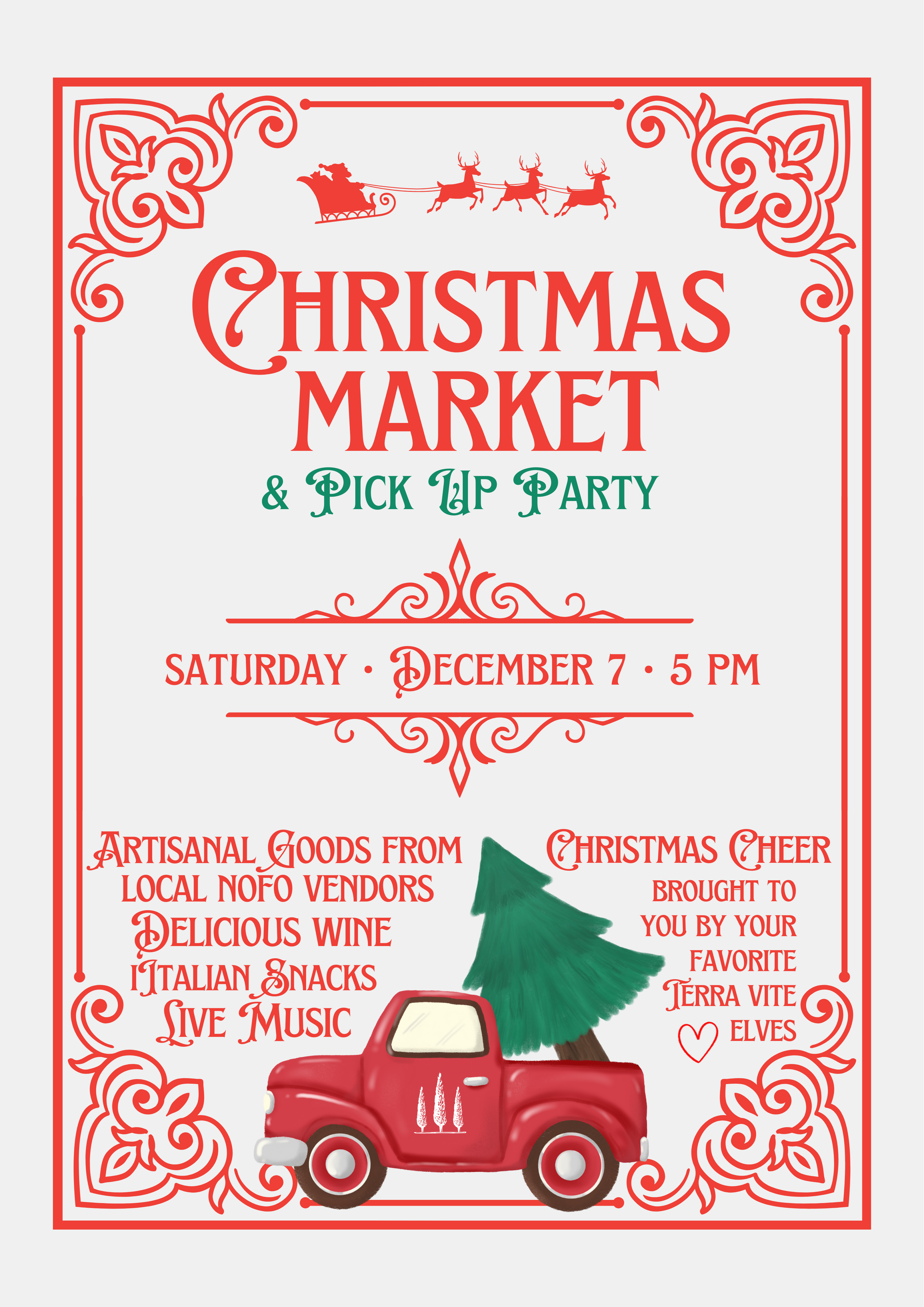 Christmas Market and Pickup Party