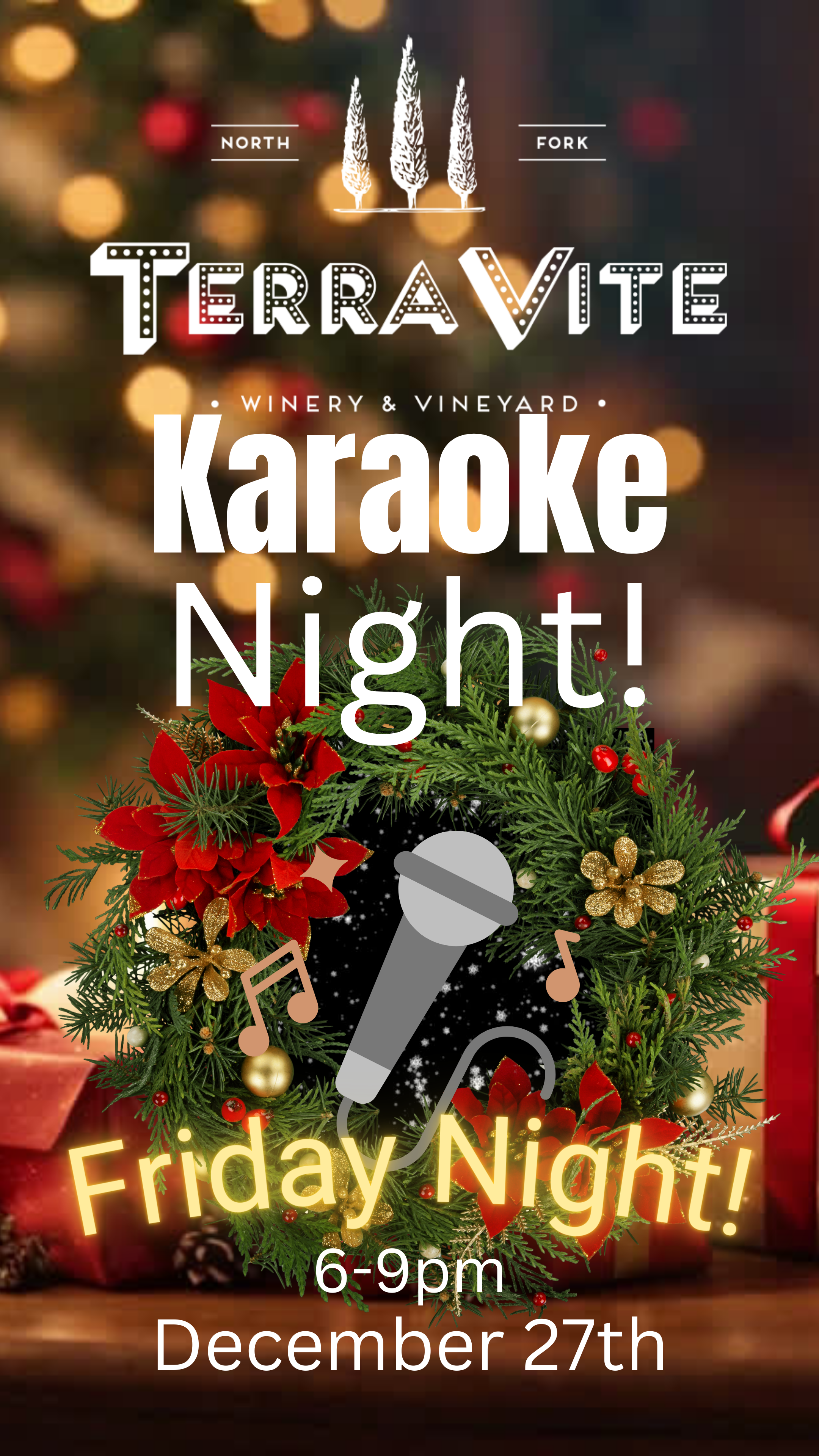 Special for December, we're closing out 2024 with another KARAOKE NIGHT!